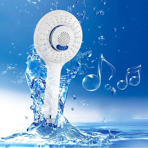 Jialinpu Kitchen & Bathroom - Handheld Music Phone Shower Head with Bluetooth Speaker and Call Funct
