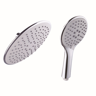 九寸淋浴花洒套装 顶喷淋浴器浴室 组合套装圆形增压花洒批发