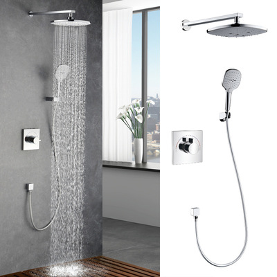 暗装花洒淋浴套装入墙式浴室洗澡淋浴器