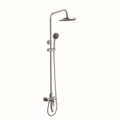 嘉霖浦花洒套装 喷头 卫浴洁具厂家 黄铜淋浴花洒 多功能挂墙式淋浴批发