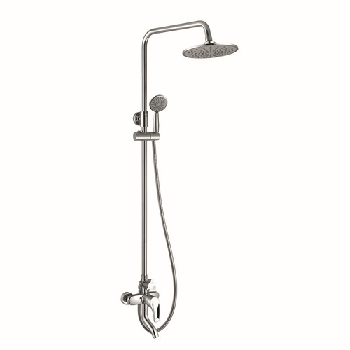 All - copper Shower Lift Shower Set with Pressure - Boosting Nozzle and Hot - Cold Faucet, Direct fr